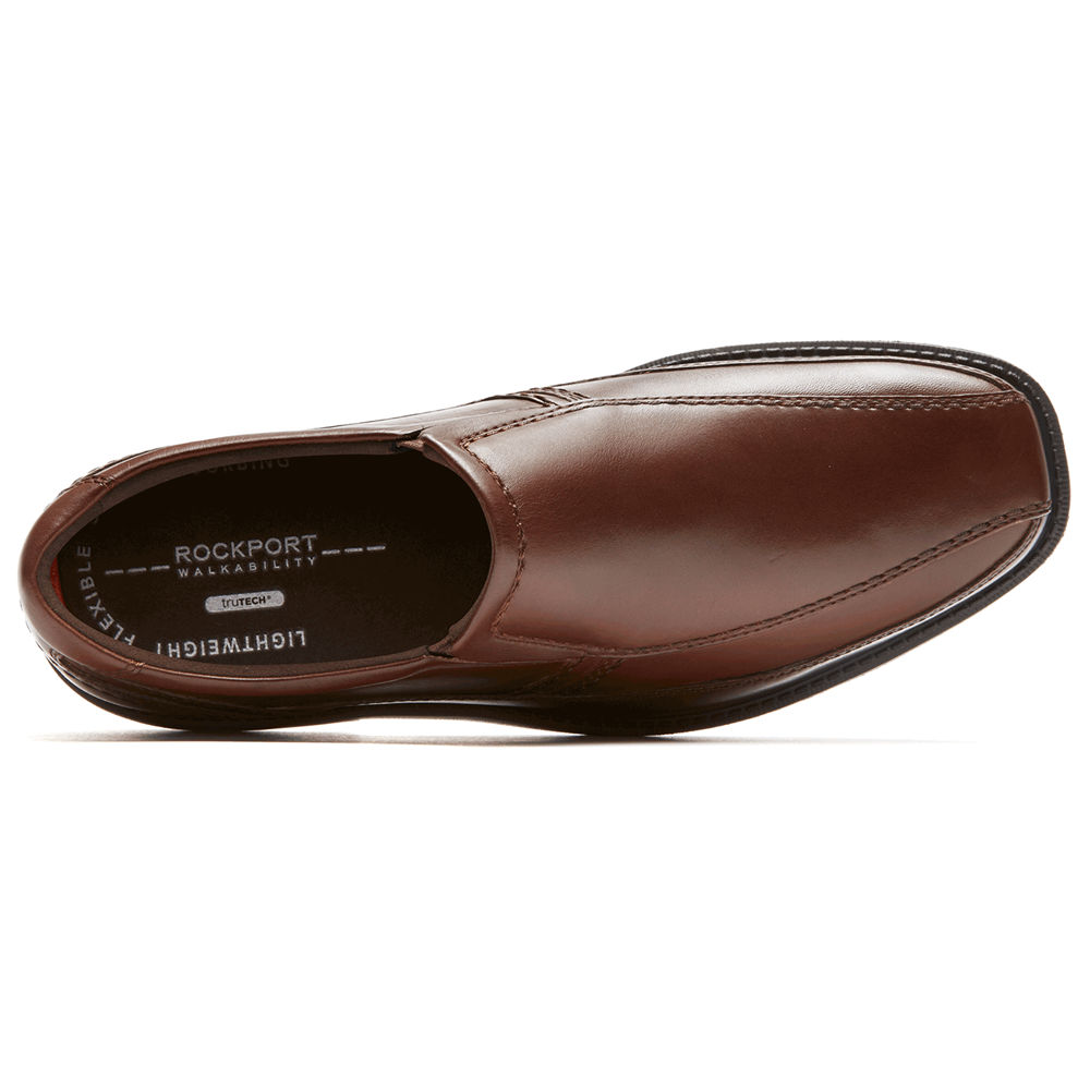 Rockport Slip-Ons Herre Brune - Style Leader 2 Bike Toe - VNEY96514